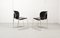 Mid-Century German Black Stacking Chairs by Gerd Lange for Drabert, 1980s, Set of 5, Image 5