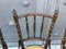 Antique French Bistro Dining Chairs, Set of 4, Image 7