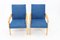 Blue Armchairs, 1960s, Set of 2 8