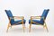 Blue Armchairs, 1960s, Set of 2 6
