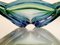 Green and Blue Murano Glass Bowl 3