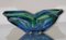 Cuenco de cristal de Murano verde y azul, Imagen 7