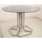 4-Leaf Steel Base Table, Italy, 1960s 8