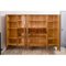 Studio Bookcase with Rhombus Inlaid, Italy, 1950s 3