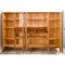 Studio Bookcase with Rhombus Inlaid, Italy, 1950s 5