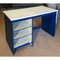 Small Vintage Painted Hardwood Desk, Italy, 1970s, Image 1