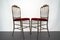 Rote Vintage Samt Messing Stühle von Chiavari, 1950er, 2er Set 7