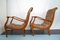 Italian Armchairs by Ezio Longhi for Elam, 1950s, Set of 2 7