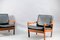 Mid-Century Lounge Chairs by Illum Wikkelsø for Niels Eilersen, 1960s, Set of 2 1