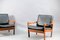 Mid-Century Lounge Chairs by Illum Wikkelsø for Niels Eilersen, 1960s, Set of 2, Image 1