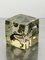 Cube Décoratif Vintage avec Éléments Mécaniques par Pierre Giraudon, 1970s 1