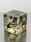 Vintage Decorative Cube with Mechanical Elements by Pierre Giraudon, 1970s 1