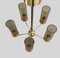 Fully Restored Mid-Century Swedish Brass Chandelier by Hans-Agne Jakobsson for AB Markaryd, 1970s, Image 5