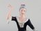 Dancing Woman in Porcelain from Royal Dux, 1940s, Image 4