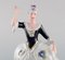 Dancing Woman in Porcelain from Royal Dux, 1940s 2