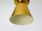 Lampade a sospensione in ottone lucidato attribuite a Paavo Tynell, anni '50, set di 3, Immagine 14