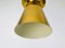 Polished Brass Pendant Lamps Attributed to Paavo Tynell, 1950s, Set of 3 14