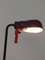 Black and Red Wall Light, 1980s, Image 4