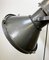 Large Vintage Industrial Gray Sconce or Ceiling Lamp, 1960s, Image 7
