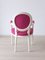 White Beechwood Chair with Designers Guild Upholstery from Photoliu 3