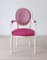 White Beechwood Chair with Designers Guild Upholstery from Photoliu 2