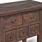 Antique Chinese Carved Coffer with Five Drawers 3