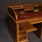 Antique Edwardian Mahogany Inlaid Desk from Maples 16