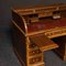 Antique Edwardian Mahogany Inlaid Desk from Maples, Immagine 16