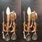 Crystal Sconces by Gaetano Sciolari, 1970s, Set of 2 5