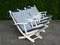 French Outdoor Folding Table & Chairs Set from Triconfort, 1990s, Set of 7 12