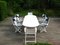 French Outdoor Folding Table & Chairs Set from Triconfort, 1990s, Set of 7 3
