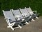 French Outdoor Folding Table & Chairs Set from Triconfort, 1990s, Set of 7 13