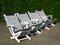 French Outdoor Folding Table & Chairs Set from Triconfort, 1990s, Set of 7, Immagine 13