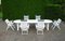 French Outdoor Folding Table & Chairs Set from Triconfort, 1990s, Set of 7 1