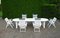 French Outdoor Folding Table & Chairs Set from Triconfort, 1990s, Set of 7, Image 1