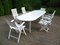 French Outdoor Folding Table & Chairs Set from Triconfort, 1990s, Set of 7 44