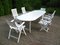 French Outdoor Folding Table & Chairs Set from Triconfort, 1990s, Set of 7, Image 44