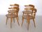 Model FH01 Dining Chairs by Yngve Ekström for Pastoe, 1960s, Set of 4, Image 2
