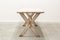 Pine Table with Patina in Rustic White, 1920s, Image 2
