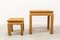 Tables Gigognes Vintage en Orme, Chine, Set de 2 1