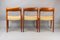 Danish Teak and Papercord Model 75 Dining Chairs by Niels Otto Møller for J.L. Møllers, 1960s, Set of 6 11
