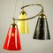 Lampe à Suspension Vintage en Feuilles Perforées, 1950s 8
