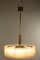 Lampada da soffitto tubolare in ottone e vetro di Doria Leuchten, anni '60, Immagine 2