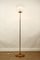 Mid-Century Glass Ball and Brass Floor Lamp, Image 3
