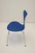 Series 7 Blue Desk or Kitchen Chair by Arne Jacobsen for Fritz Hansen, 1980s, Image 8