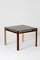 Mid-Century Marble Top and Brass Square Side Table, 1970s 4