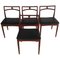 Fully Restored Danish Dining Chairs in Teak by Johannes Andersen for Christian Linneberg, 1960s, Set of 4 1