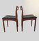 Komplett restaurierte dänische Esszimmerstühle aus Teak von Johannes Andersen für Christian Linneberg, 1960er, 4 . Set 5
