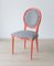Coral Dedar Fabric Houndstooth Chair from Photoliu, Image 3