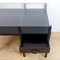 Vintage Black Desk with Glass Top, 1970s, Image 7